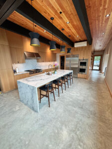 custom cabinets in mountain casa project
